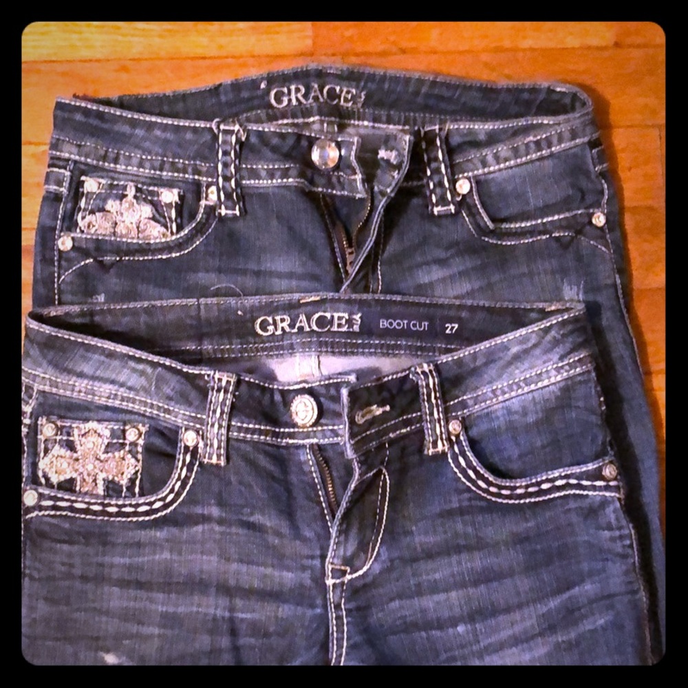Size 27 GRACE jeans.